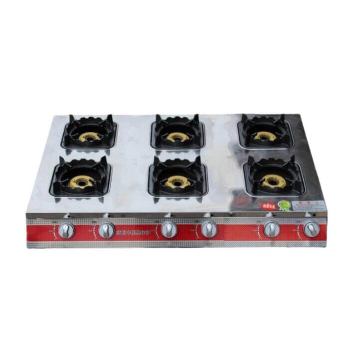 bep gas cong nghiep 6 hong
