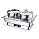 Nồi hấp dimsum 2 tầng cắm điện, dung tích 9 lít, bảo hành 2 năm