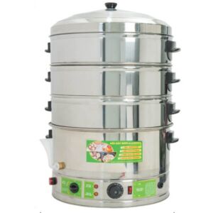 Nồi hấp điện inox cao cấp ATMAX AT-NHD35 (3 tầng, 35cm)