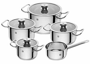 Bộ nồi inox Zwilling Element 5 món