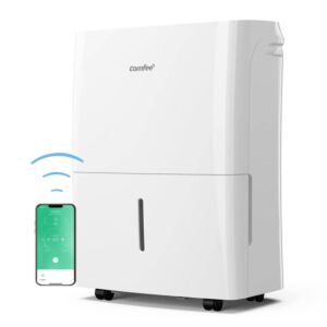 Máy hút ẩm Comfee MDDF 16DEN7, công suất 16 lít/ngày, dùng cho phòng 32m2, bảo hành 2 năm