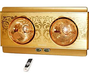 Đèn sưởi nhà tắm Heizen HE-2BR có điều Khiển