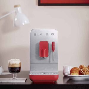 Máy pha cà phê Smeg BCC02RDMEU, nhập khẩu Châu Âu, bảo hành 2 năm