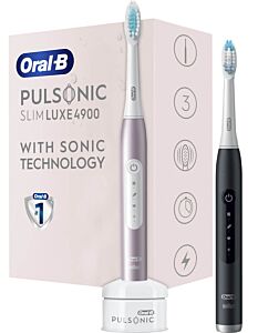 Bộ 2 bàn chải đánh răng điện Oral-B Pulsonic Slim Luxe 4900