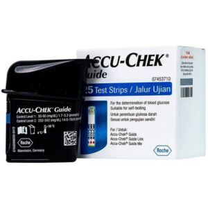 25 que thu duong huyet Accuchek Guide 