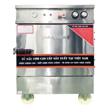 Tủ nấu cơm công nghiệp 4 khay ATMAX AT-TCD4 (6000w, 12-16 kg gạo)