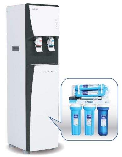 Máy lọc nước tích hợp nóng lạnh Karofi HCV351-WH