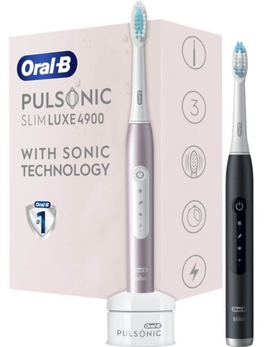 Bộ 2 bàn chải đánh răng điện Oral-B Pulsonic Slim Luxe 4900
