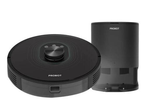 Robot hút bụi lau nhà tự đổ rác, Probot Nelson A9 MAX