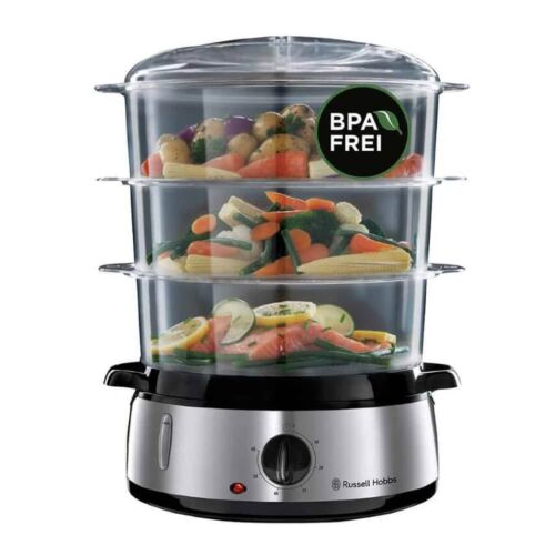 Nồi hấp điện 3 tầng Russell Hobbs 19270-56